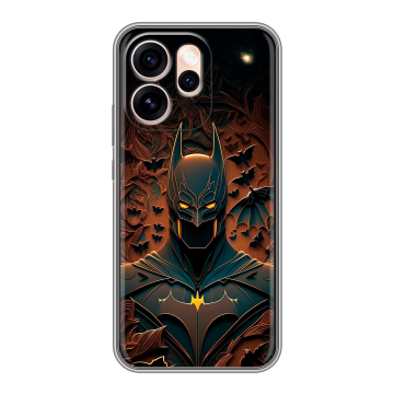 Силиконовый чехол на OPPO Reno15 Pro Max с принтом Batman Бэтмен