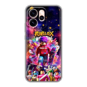 Силиконовый чехол на OPPO Reno15 Pro Max с принтом Roblox Роблокс Силиконовый чехол на OPPO Reno15 Pro Max с принтом Roblox Роблокс