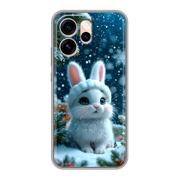 Силиконовый чехол на OPPO Reno15 Pro Max с принтом Новый год