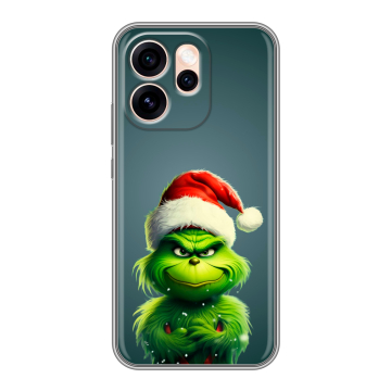 Силиконовый чехол на OPPO Reno15 Pro Max с принтом Новый год Силиконовый чехол на OPPO Reno15 Pro Max с принтом Новый год