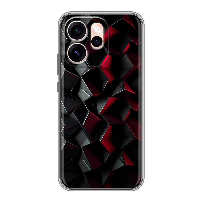 Силиконовый чехол на OPPO Reno15 Pro Max с принтом Абстракция Силиконовый чехол на OPPO Reno15 Pro Max с принтом Абстракция