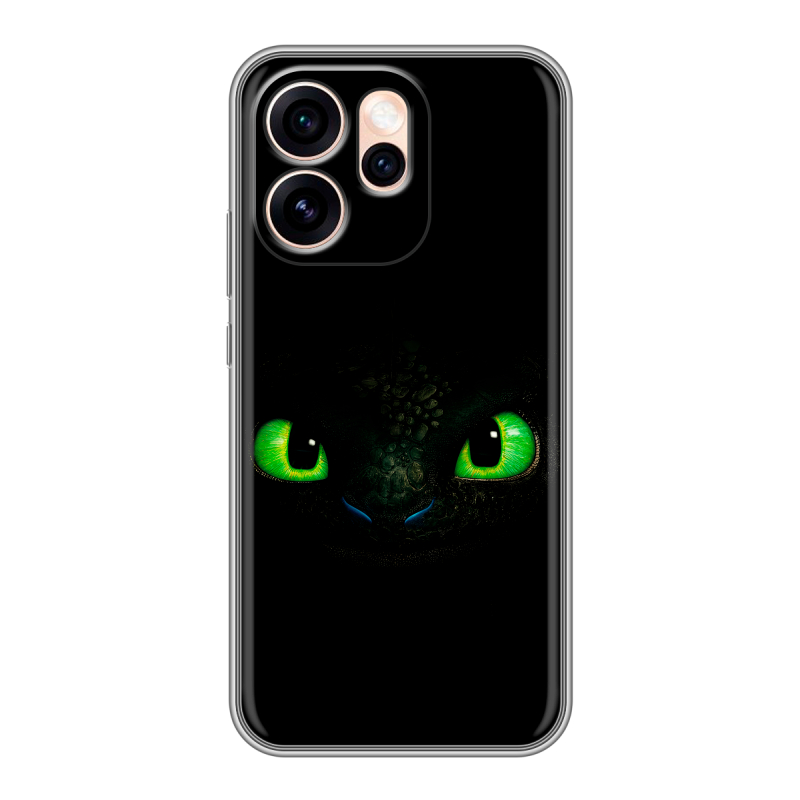 Силиконовый чехол на OPPO Reno15 Pro Max с принтом Как приручить дракона Силиконовый чехол на OPPO Reno15 Pro Max с принтом Как приручить дракона
