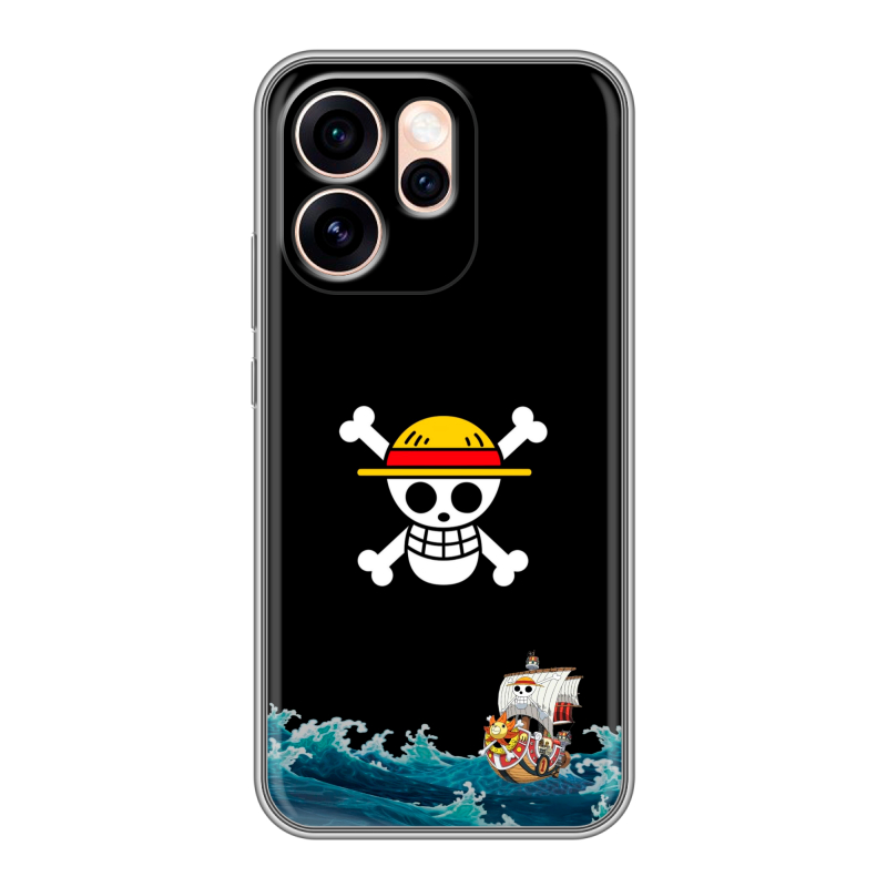 Силиконовый чехол на OPPO Reno15 Pro Max с принтом One Piece Ван Пис Силиконовый чехол на OPPO Reno15 Pro Max с принтом One Piece Ван Пис