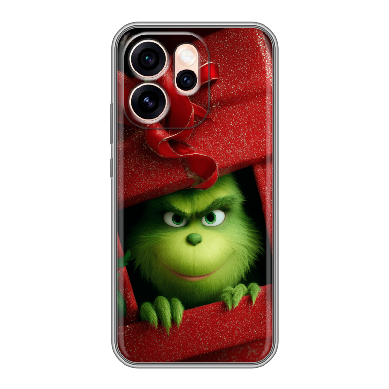 Силиконовый чехол на OPPO Reno15 Pro Max с принтом Новый год Силиконовый чехол на OPPO Reno15 Pro Max с принтом Новый год