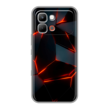Силиконовый чехол на INFINIX Note Edge с принтом Яркие абстракции Силиконовый чехол на INFINIX Note Edge с принтом Яркие абстракции