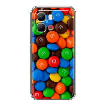 Силиконовый чехол на INFINIX Note Edge с принтом Конфеты Силиконовый чехол на INFINIX Note Edge с принтом Конфеты