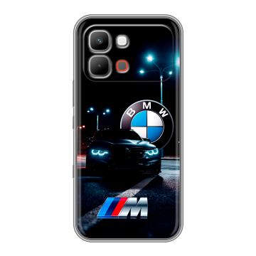 Силиконовый чехол на INFINIX Note Edge с принтом БМВ BMW Силиконовый чехол на INFINIX Note Edge с принтом БМВ BMW