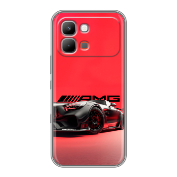Силиконовый чехол на INFINIX Note Edge с принтом Мерседес Mercedes AMG Силиконовый чехол на INFINIX Note Edge с принтом Мерседес Mercedes AMG