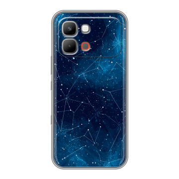 Силиконовый чехол на INFINIX Note Edge с принтом Космос звезды Силиконовый чехол на INFINIX Note Edge с принтом Космос звезды