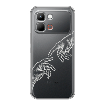 Силиконовый чехол на INFINIX Note Edge с принтом Сотворение мира Силиконовый чехол на INFINIX Note Edge с принтом Сотворение мира