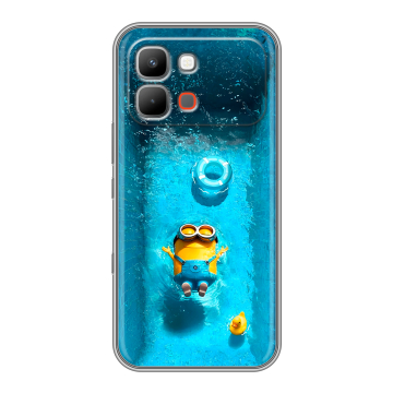 Силиконовый чехол на INFINIX Note Edge с принтом Миньоны Силиконовый чехол на INFINIX Note Edge с принтом Миньоны