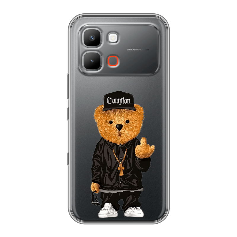 Силиконовый чехол на INFINIX Note Edge с принтом Мишка Силиконовый чехол на INFINIX Note Edge с принтом Мишка