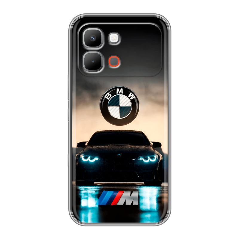 Силиконовый чехол на INFINIX Note Edge с принтом БМВ BMW Силиконовый чехол на INFINIX Note Edge с принтом БМВ BMW