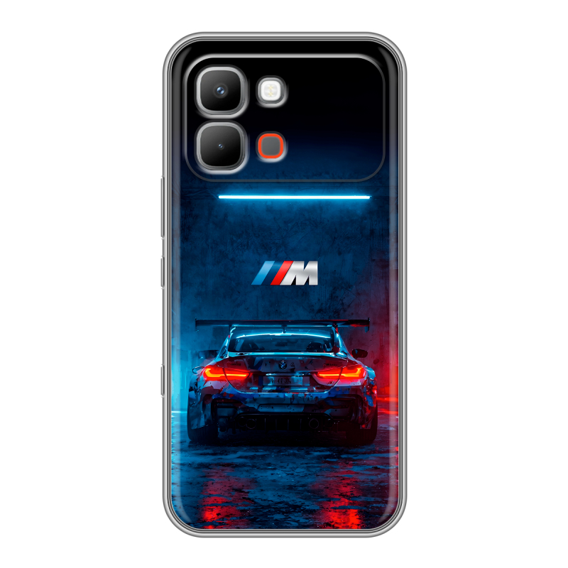 Силиконовый чехол на INFINIX Note Edge с принтом BMW БМВ Силиконовый чехол на INFINIX Note Edge с принтом BMW БМВ