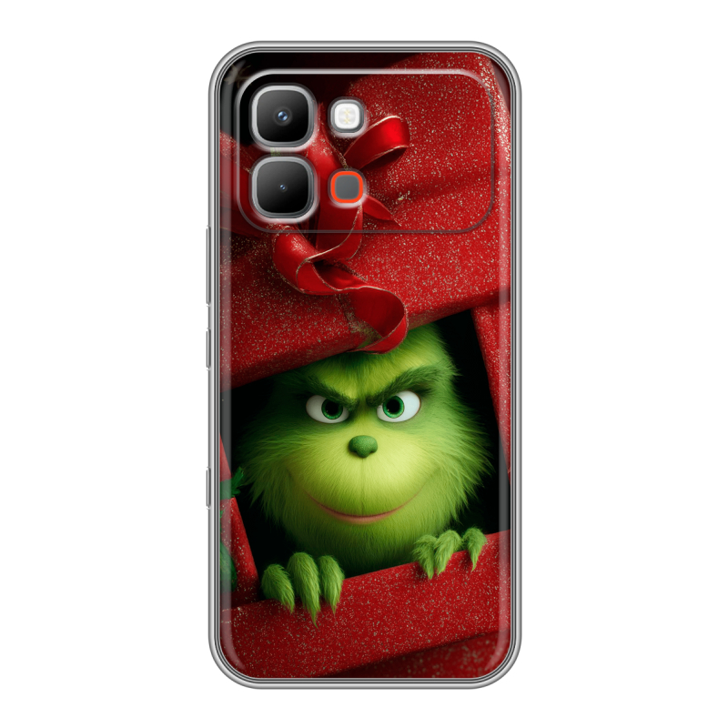 Силиконовый чехол на INFINIX Note Edge с принтом Новый год Силиконовый чехол на INFINIX Note Edge с принтом Новый год