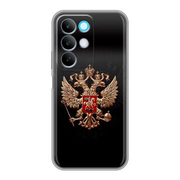 Силиконовый чехол на Realme C85 с принтом Герб России Силиконовый чехол на Realme C85 с принтом Герб России