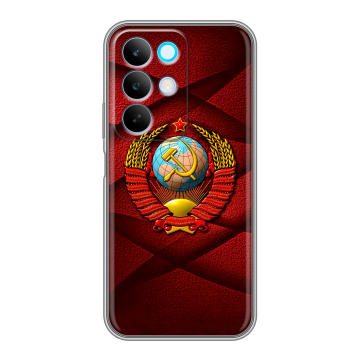 Силиконовый чехол на Realme C85 с принтом Герб СССР Силиконовый чехол на Realme C85 с принтом Герб СССР