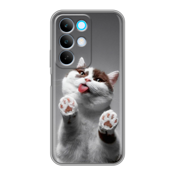 Силиконовый чехол на Realme C85 с принтом Коты Силиконовый чехол на Realme C85 с принтом Коты