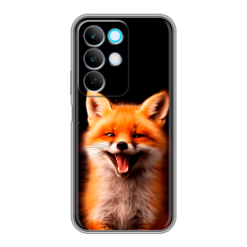 Силиконовый чехол на Realme C85 с принтом Лиса Силиконовый чехол на Realme C85 с принтом Лиса