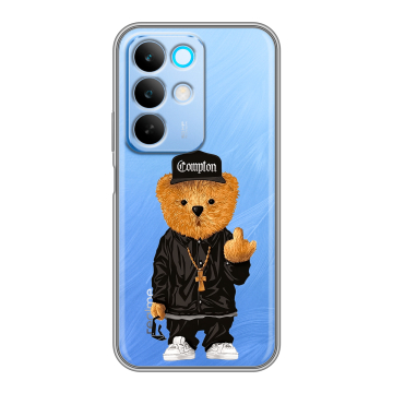 Силиконовый чехол на Realme C85 с принтом Мишка Силиконовый чехол на Realme C85 с принтом Мишка