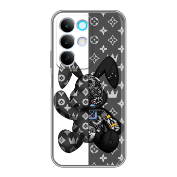 Силиконовый чехол на Realme C85 с принтом Луи робот