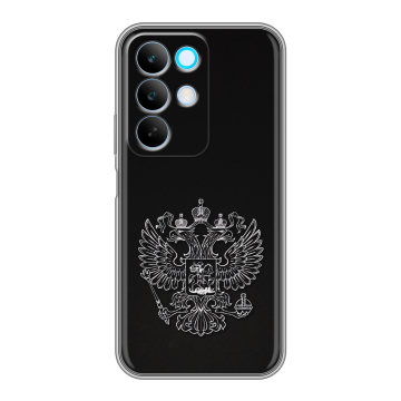 Силиконовый чехол на Realme C85 с принтом Герб России