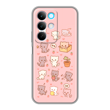 Силиконовый чехол на Realme C85 с принтом Hello Kitty Хелоу Кити Силиконовый чехол на Realme C85 с принтом Hello Kitty Хелоу Кити