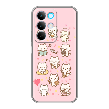 Силиконовый чехол на Realme C85 с принтом Hello Kitty Хелоу Кити Силиконовый чехол на Realme C85 с принтом Hello Kitty Хелоу Кити