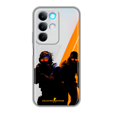 Силиконовый чехол на Realme C85 с принтом Контер страйк Counter strike Силиконовый чехол на Realme C85 с принтом Контер страйк Counter strike