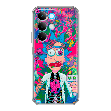 Силиконовый чехол на Realme C85 с принтом Рик и Морти Rick Morty Силиконовый чехол на Realme C85 с принтом Рик и Морти Rick Morty