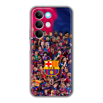 Силиконовый чехол на Realme C85 с принтом Барселона Barcelona Силиконовый чехол на Realme C85 с принтом Барселона Barcelona