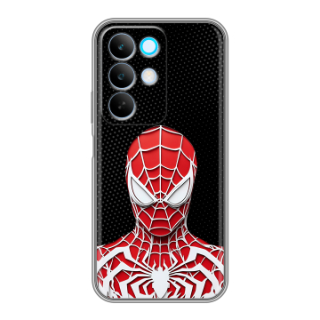 Силиконовый чехол на Realme C85 с принтом человек паук spiderman Силиконовый чехол на Realme C85 с принтом человек паук spiderman