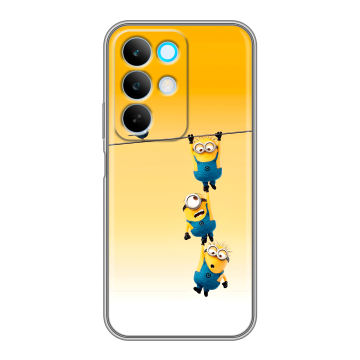 Силиконовый чехол на Realme C85 с принтом Миньоны Силиконовый чехол на Realme C85 с принтом Миньоны