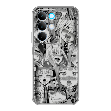 Силиконовый чехол на Realme C85 с принтом Ahegao Ахегао Аниме Силиконовый чехол на Realme C85 с принтом Ahegao Ахегао Аниме
