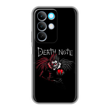Силиконовый чехол на Realme C85 с принтом Death note Тетрадь смерти Силиконовый чехол на Realme C85 с принтом Death note Тетрадь смерти