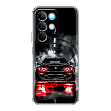 Силиконовый чехол на Realme C85 с принтом BMW БМВ Силиконовый чехол на Realme C85 с принтом BMW БМВ
