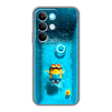 Силиконовый чехол на Realme C85 с принтом Миньоны Силиконовый чехол на Realme C85 с принтом Миньоны