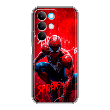 Силиконовый чехол на Realme C85 с принтом Spiderman Человек паук Силиконовый чехол на Realme C85 с принтом Spiderman Человек паук