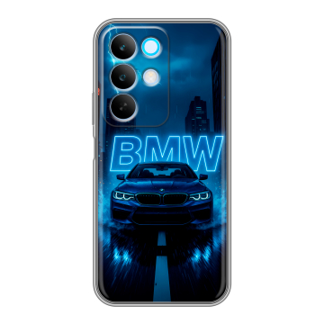 Силиконовый чехол на Realme C85 с принтом BMW БМВ Силиконовый чехол на Realme C85 с принтом BMW БМВ