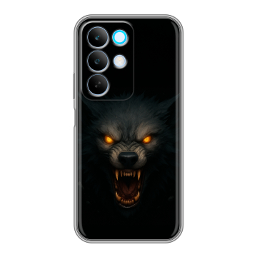 Силиконовый чехол на Realme C85 с принтом Волк Силиконовый чехол на Realme C85 с принтом Волк