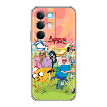 Силиконовый чехол на Realme C85 с принтом Adventure time Время приключений Силиконовый чехол на Realme C85 с принтом Adventure time Время приключений