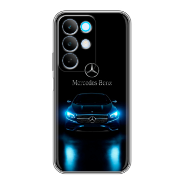 Силиконовый чехол на Realme C85 с принтом Mercedes Мерседес Силиконовый чехол на Realme C85 с принтом Mercedes Мерседес
