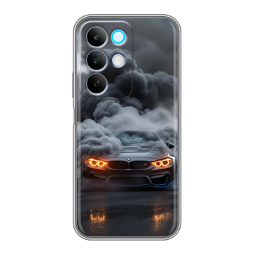 Силиконовый чехол на Realme C85 с принтом BMW БМВ Силиконовый чехол на Realme C85 с принтом BMW БМВ