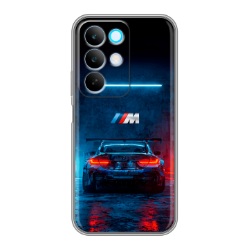 Силиконовый чехол на Realme C85 с принтом BMW БМВ Силиконовый чехол на Realme C85 с принтом BMW БМВ