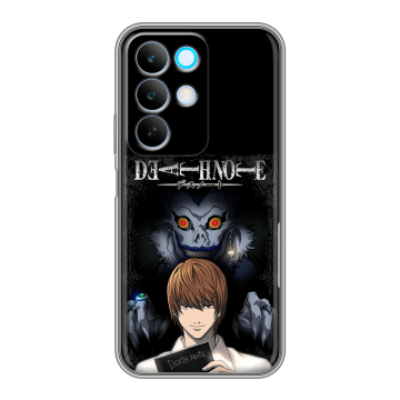 Силиконовый чехол на Realme C85 с принтом Death note Тетрадь смерти Силиконовый чехол на Realme C85 с принтом Death note Тетрадь смерти