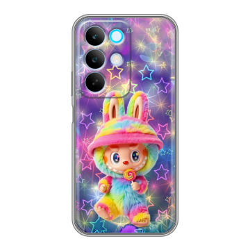 Силиконовый чехол на Realme C85 с принтом Labubu Лабубу Силиконовый чехол на Realme C85 с принтом Labubu Лабубу