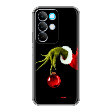 Силиконовый чехол на Realme C85 с принтом Новый год Гринч Силиконовый чехол на Realme C85 с принтом Новый год Гринч