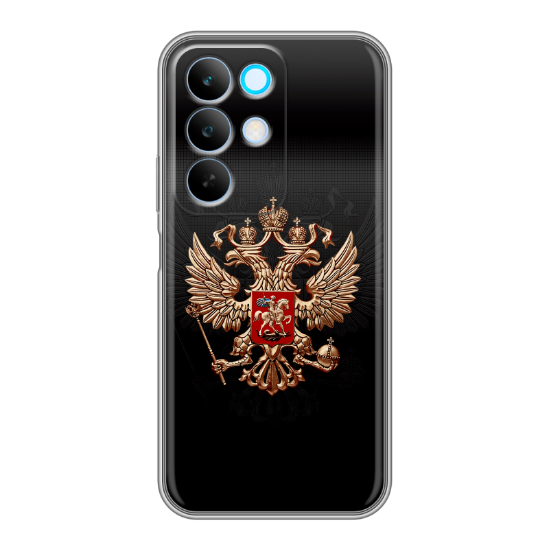 Силиконовый чехол на Realme C85 с принтом Герб России Силиконовый чехол на Realme C85 с принтом Герб России