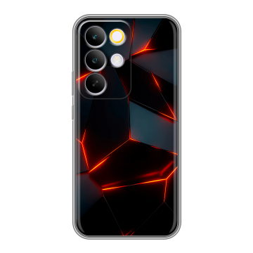 Силиконовый чехол на Realme C85 Pro с принтом Яркие абстракции Силиконовый чехол на Realme C85 Pro с принтом Яркие абстракции