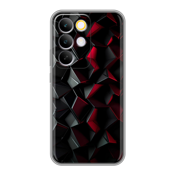 Силиконовый чехол на Realme C85 Pro с принтом Абстракция